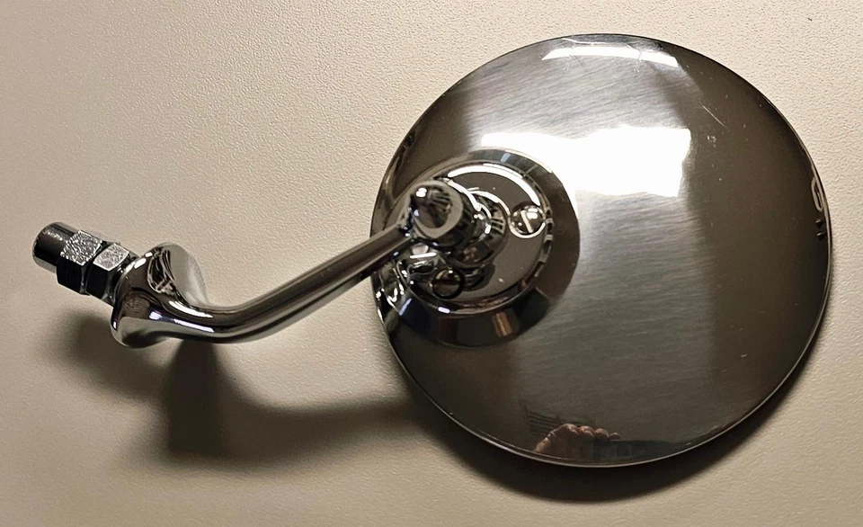 Espejo de guardabarros plano lado del conductor MG Austin Healey Jag & Triumph, parabrisas MG-TD/TF Foto 3 de 4