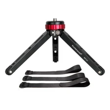 Mini Desktop Tripod with 1/4" & 3/8" Screw Mount Load of 66 Lbs for DSLR Gimbal