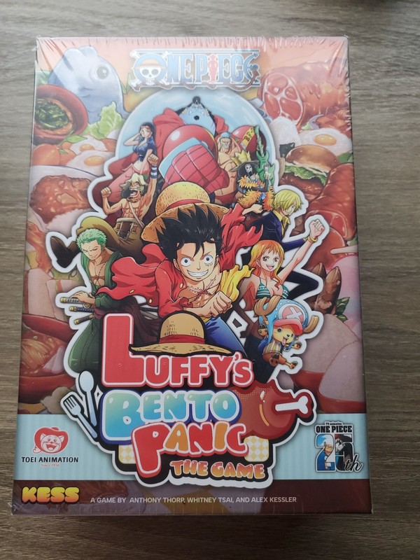 One Piece: Luffy's Bento Panic Board Game Brand New, Sealed (Has Wrap Wear)