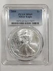 2004 American Silver Eagle PCGS MS69