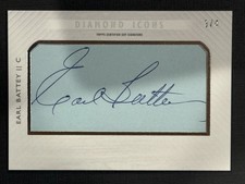 2017 Topps Diamond Icons Earl Battey CS-EBA Auto 3/4 Twins