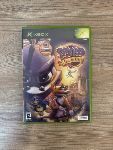 Spyro: A Hero's Tail Microsoft Xbox 2004 Complete in Box with Manual