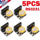 5PCS DS3231 Real Time Clock RTC Module For Raspberry Pi Arduino 3.3V/5V Battery
