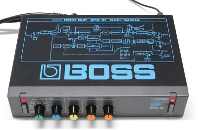 BOSS RPD-10 Panning Delay Micro Rack Guitar Effects Unit MIJ BOSS RPD-10 Panning Delay Micro Rack Guitar Effects Unit MIJ