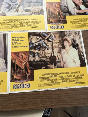 Original 1981 Sphinx Movie Theater Lobby Card Set 11x14 - Picture 6 of 8