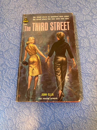 JOAN ELLIS The Third Street pb Midwood 1st lesbian pulp