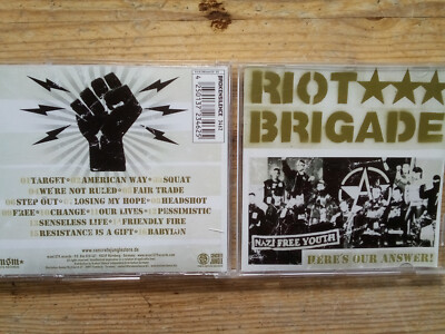RIOT BRIGADE - HERE`S OUR ANSWER - CD - Gratisversand