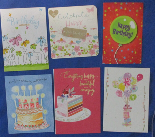 #24 Large Lot-100+ Birthday USED Greeting Cards/Covers Crafts Ephemera DIY - Picture 19 of 19