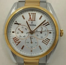 FESTINA Steel & Copper Combined Watch. Ref. F16751/3