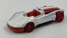 Hot Wheels 2016 White El Viento DTX09 Made in Malaysia Loose Car