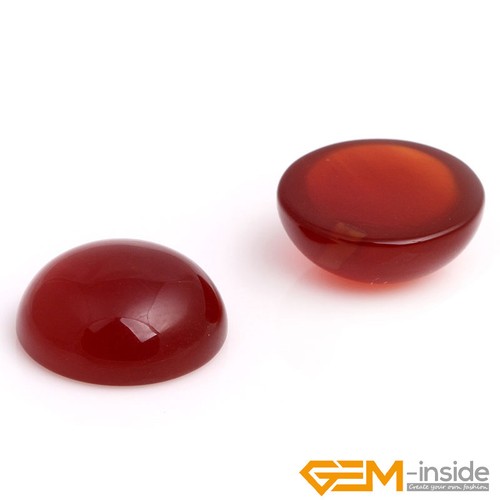 Natural Carnelian CAB Cabochon Stone Loose Beads For Jewellery Making 5 Pcs UK - Picture 21 of 52