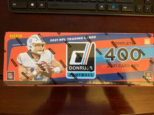 2021 PANINI DONRUSS FOOTBALL FACTORY SEALED COMPLETE 400 CARD SET