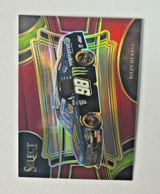 2024 Panini Select NASCAR Racing Pit Road RILEY HURST Maroon Prizm