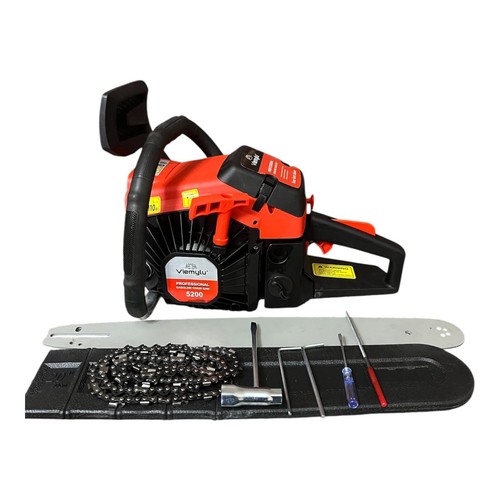 MOTOSEGA A SCOPPIO PROFESSIONALE 52CC CON LAMA DA 50CM - Foto 6 di 12
