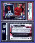 PSA 9 2017 Topps Chrome Bowman Then and Now Refractor #BTN20 Mike Trout Angels