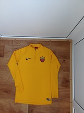 NIKE AS ROMA 1927 ITALY LONG SLEEVE TRAINING TOP Shirt Mens S blokecore