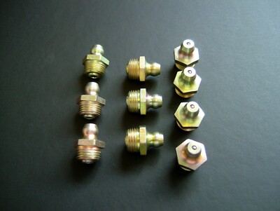 1/8 BSP Fett Brustwarze Fitting, 1/8 GAS (10er Pack) - Hergestellt in Großbritannien - Kostenlose UK Post