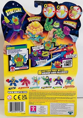 HEROES OF GOO JIT ZU GALAXY BLAST ORBITOX HERO PACK WATER BLASTERS