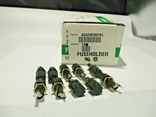 NEW LOT OF 10 LITTELFUSE 03420838HXL FUSEHOLDER 3AG 20A/AMP 250V QC 1/4DIN