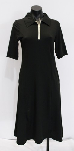 Jade Mackenzie Serena sportliches Damenkleid mit Seitentaschen AW5 schwarz Small