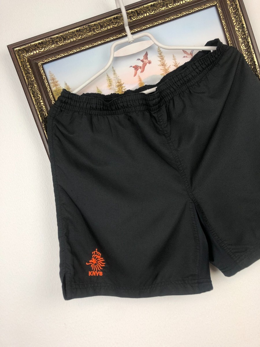 90’s Nike Vintage KNVB オランダ代表ショートパンツ 黒 Vintage Nike Netherlands Holland Football Shorts Soccer