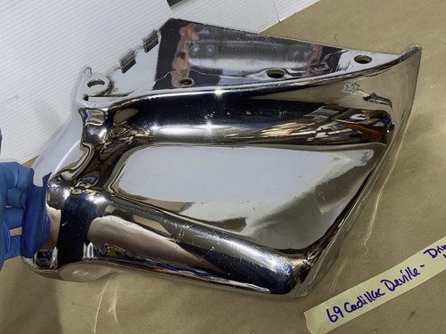 OEM 69 Cadillac Deville DRIVER SIDE LEFT LOWER REAR BUMPER END | eBay
