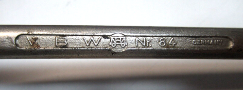 Doppelringschlüssel gekröpft, 3/8 Zoll, 7/16 Zoll VBW Nr.84 Industriequalität - Bild 2 von 4