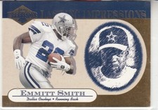 EMMITT SMITH 2001 Pacific Impressions Lasting Impressions #3 Cowboys