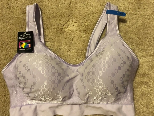 Bali Women Comfort Wire Free Cool Bra Size X-Large Style 3488 Lavender Color NWT