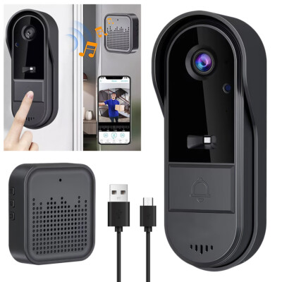 Video Doorbell HD Video Wireless Doorbell 2-Way Advanced Motion Detection Camera
