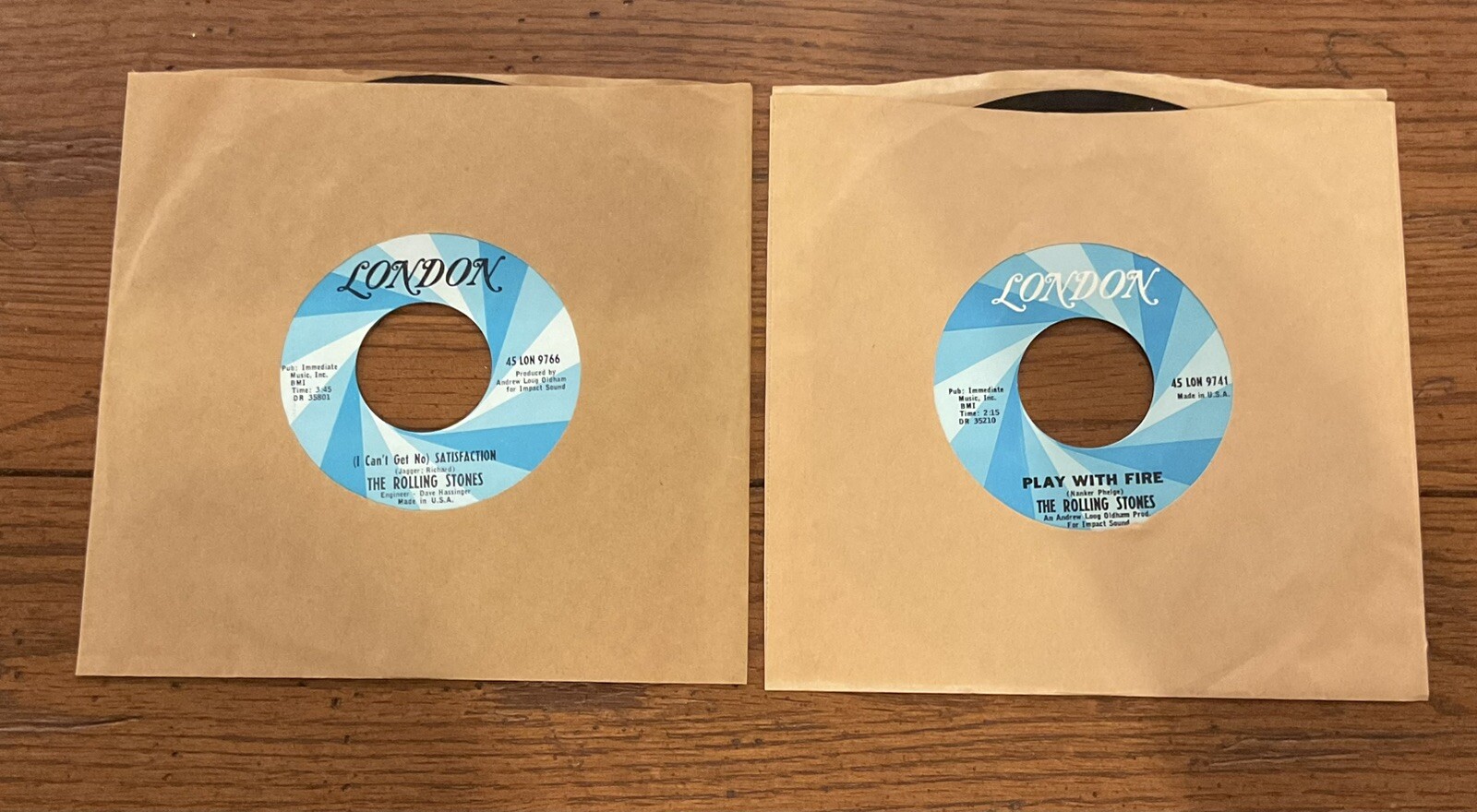 ROLLING STONES Vinyl Records  7