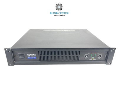 レア 未使用 美品 アメリカ製 パワーアンプ QSC DCA2422 箱付き
