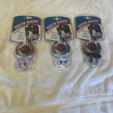 Razor Buddy Expands to Hold Razor on Any Shaving Creme Can - Set of 3 Colors