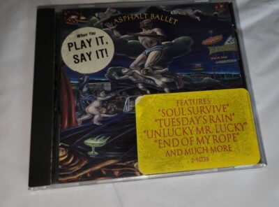 ASPHALT BALLET cd ASPHALT BALLET w/ hype sticker virgin records 7-91738
