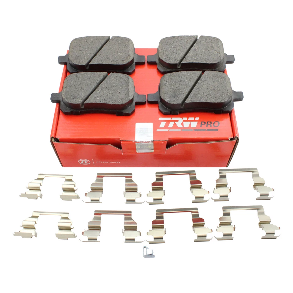 Juego de pastillas de freno delanteras de cerámica TRW Pro para Lexus ES300 RX300 Toyota Camry Solara Foto 4 de 4