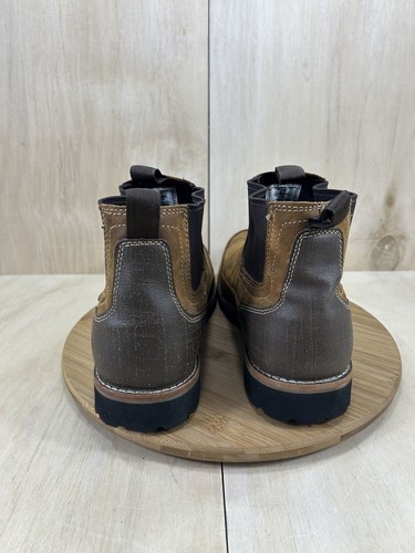 Cabela's Redhead Series 61 Brown Leather Slip On Romeo Boots Mens Size 13 WIDE - Picture 4 of 8