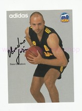 SASA OBRADOVIC - ALBA BERLIN - SIGNED IN PERSON AUTOGRAMMKARTE AUTOGRAPH 1996