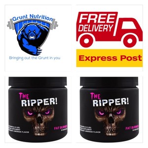Cobra Labs The Ripper Fat Burner 30 Serves x2 = 60 Serves Lean Mode The Curse