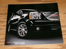Original 2007 GMC Yukon Deluxe Sales Brochure 07 SLE SLT Denali