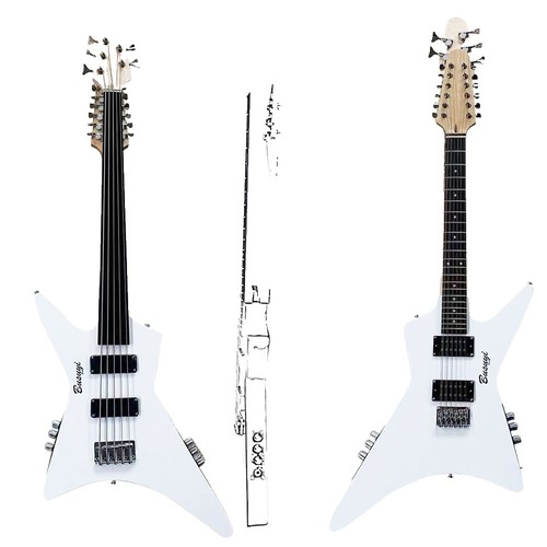 Electric Guitar Gibson Custom Shop EDS-1275 Double-neck Alpine