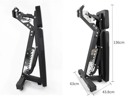 Adjustable Weight Bench Press Incline Decline Flat Gym Dumbbell Power Fitness - Picture 5 of 6