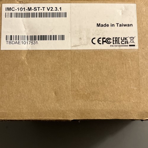 MOXA IMC-101-M-ST-T V2.3.1 Industrial Ethernet-To-Fiber Media Converters IMC-101 - Picture 3 of 12