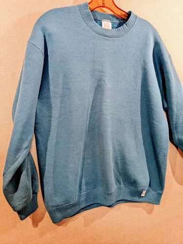 Vintage Russell Athletic Mens 90s High Cotton USA Blank Crewneck Sweatshirt - Picture 5 of 5