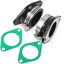 2x Carburetor Intake manifold boot For Honda Motorcycle CL350 , CB350 , SL350 A