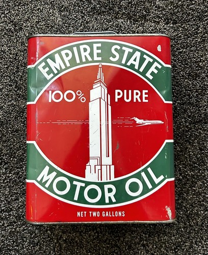 Empire State Motor Oil 2 Gallon Can Rare | eBay