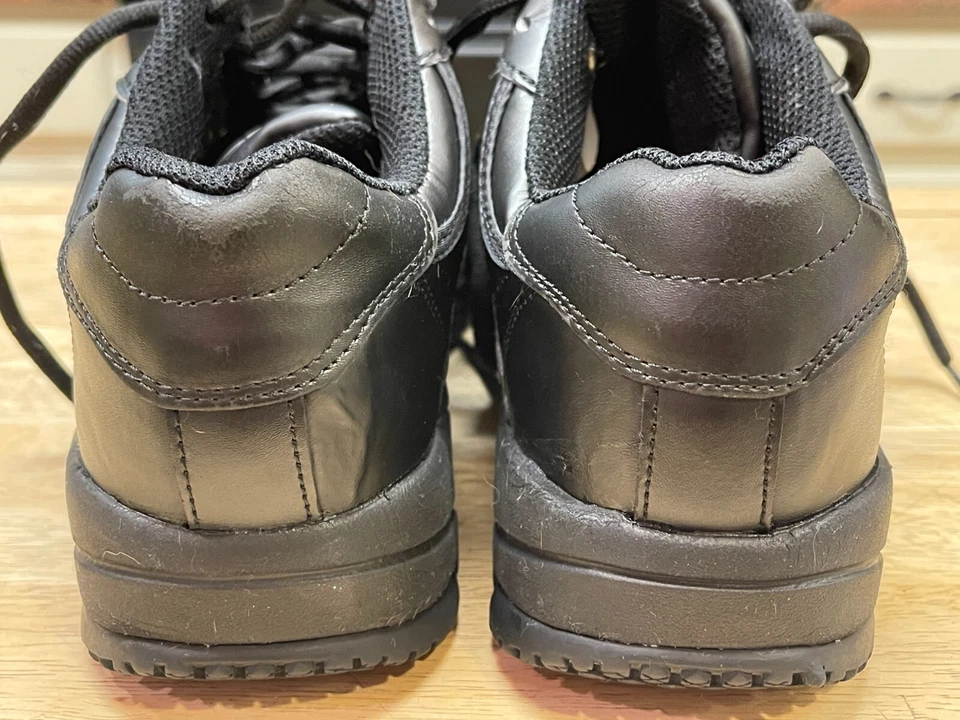 Sapato de trabalho e skate Dickies - Feminino tamanho 8.5 - Venue II - Preto resistente ao deslizamento - Imagem 4 de 4