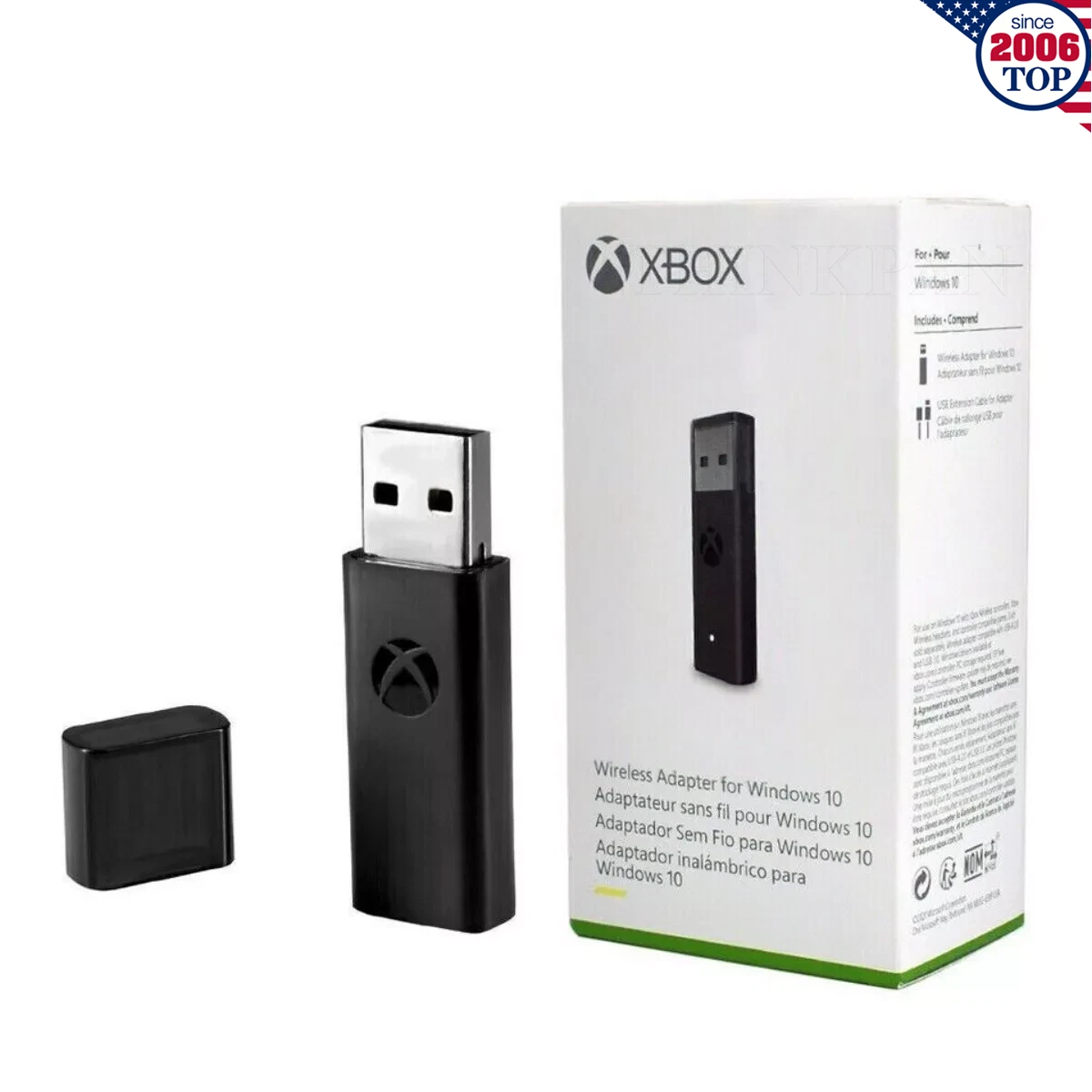 OEM Microsoft Xbox One Wireless Controller Adapter für Windows PC Brandneu