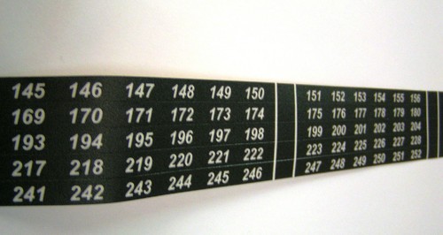 ICC Patch Panel Numbers 145-264 (5 ea) PN: ICMPPNLB02 - Picture 2 of 3