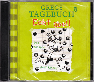 Gregs Tagebuch 8 - Echt übel! - Jeff Kinney  CD Kinderhörbuch  NEU & OVP