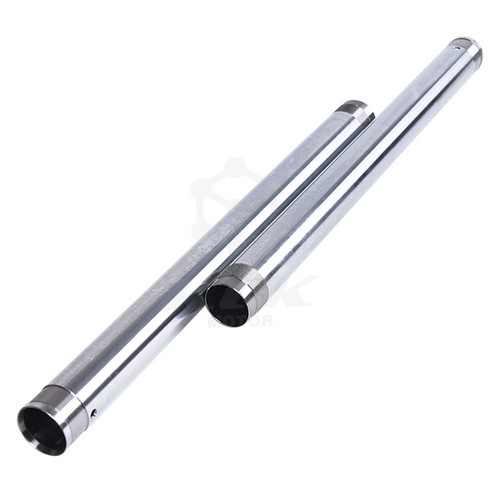 Front Inner Fork Tubes Pair For Suzuki GSXR400 GK76A 1990-1995 1.5mm threads - Foto 3 di 5